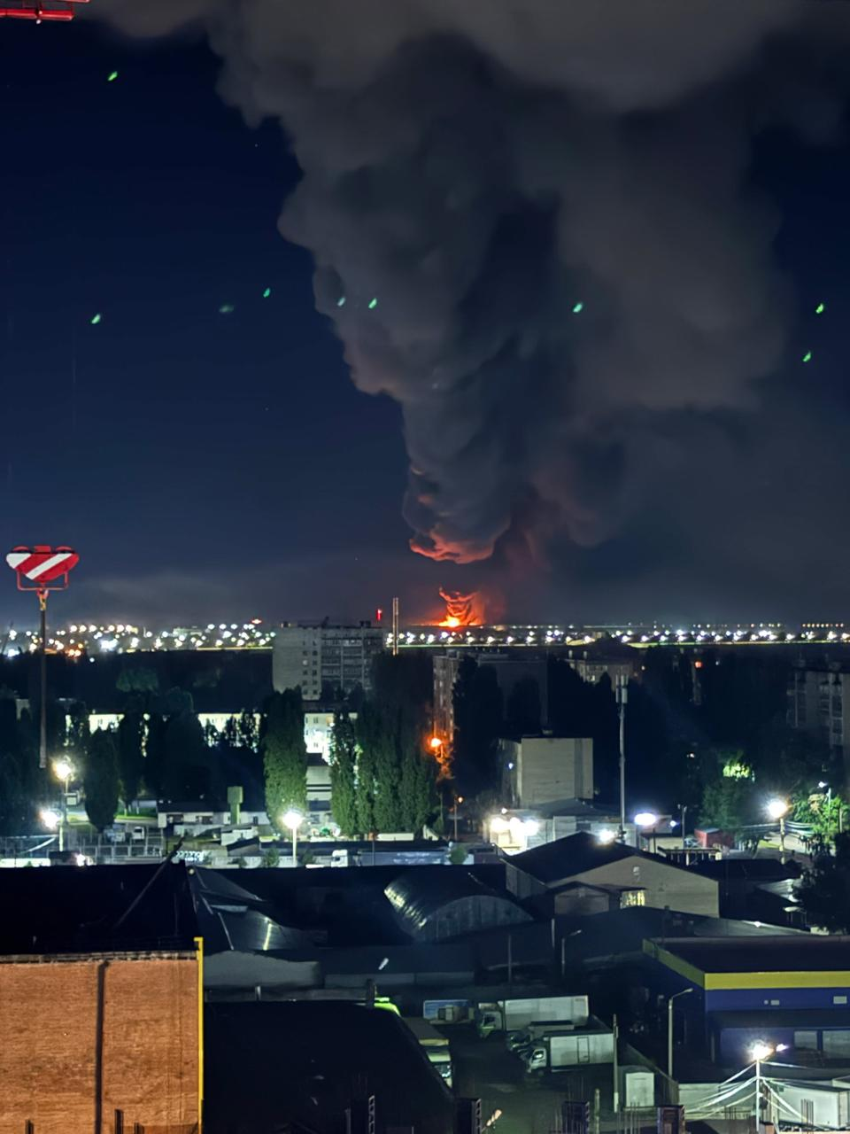 A Wildberries warehouse was reportedly attacked in Novaya Usman, Russia. #Russia