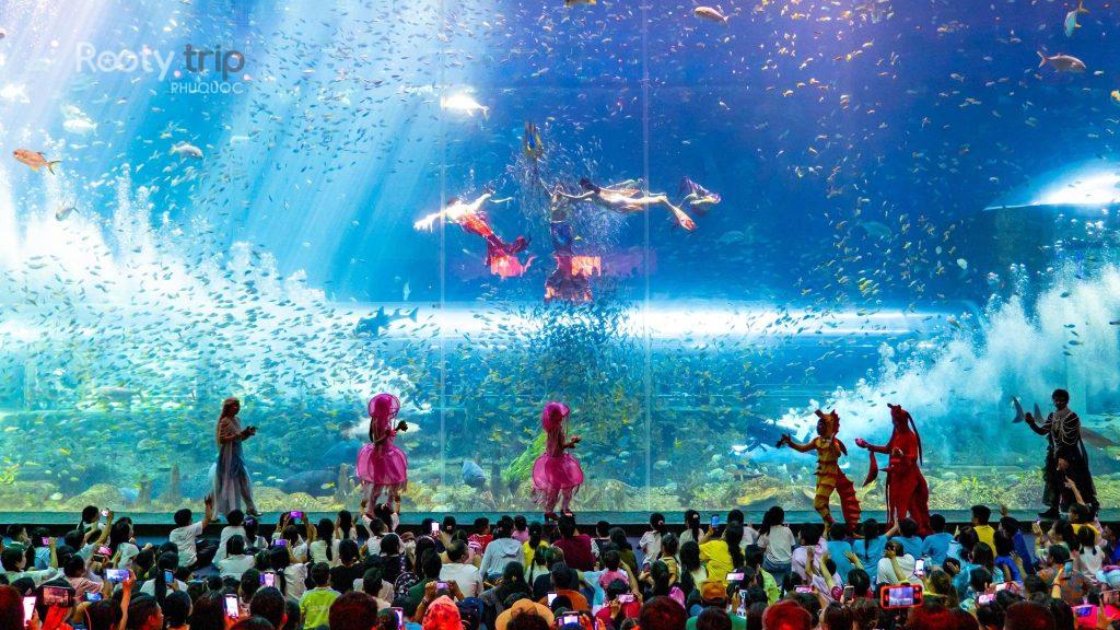 mermaid show vinwonders phu quoc