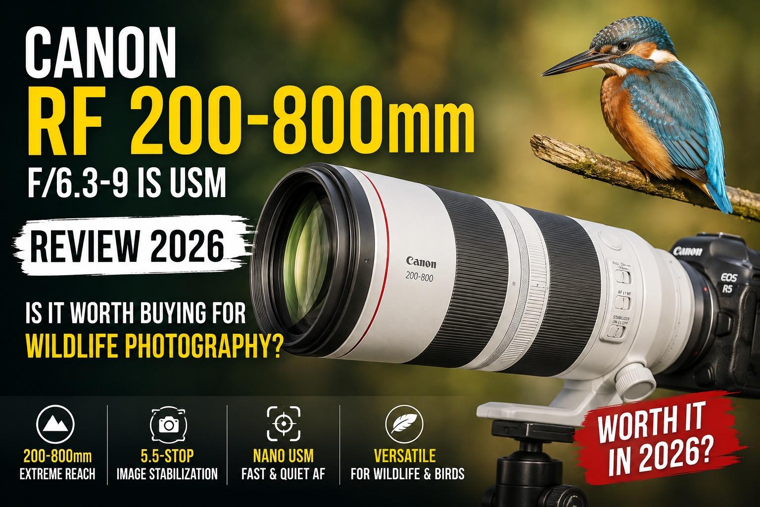 Canon RF 200-800mm - Bird photography