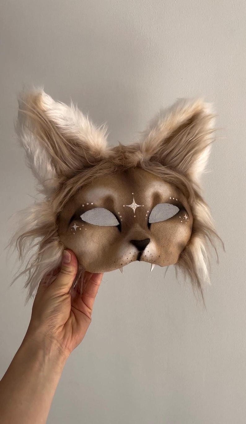 Cute fox face mask