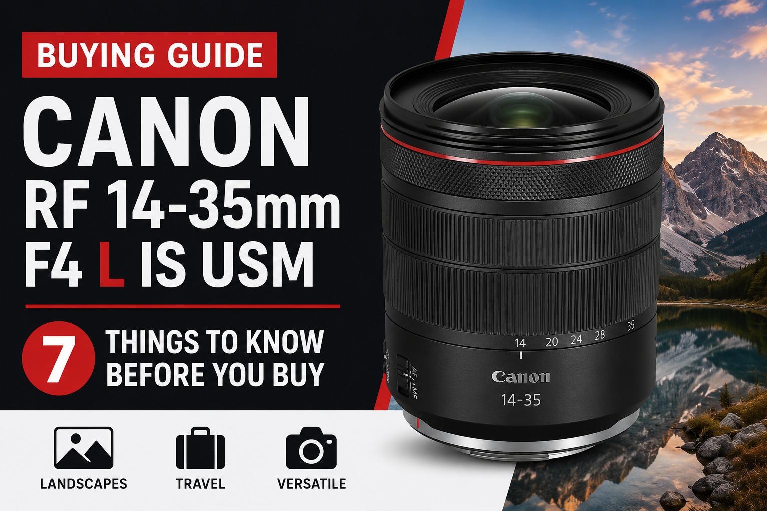 Canon RF 14-35mm Buying Guide