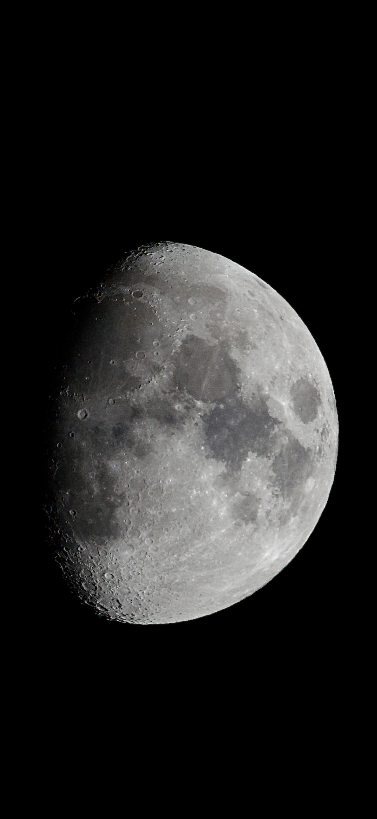 77% visible moon