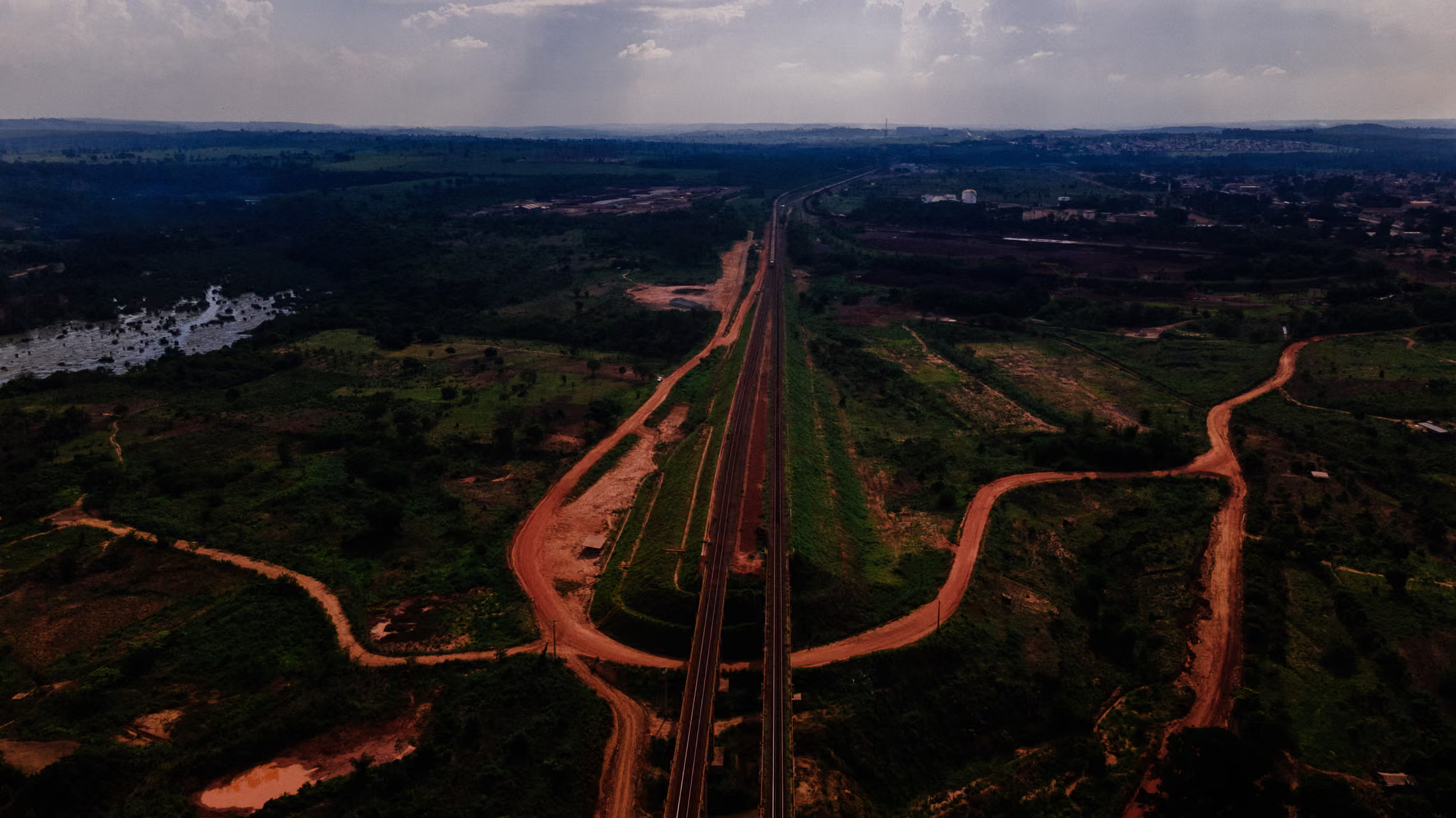 The Carajás railway.