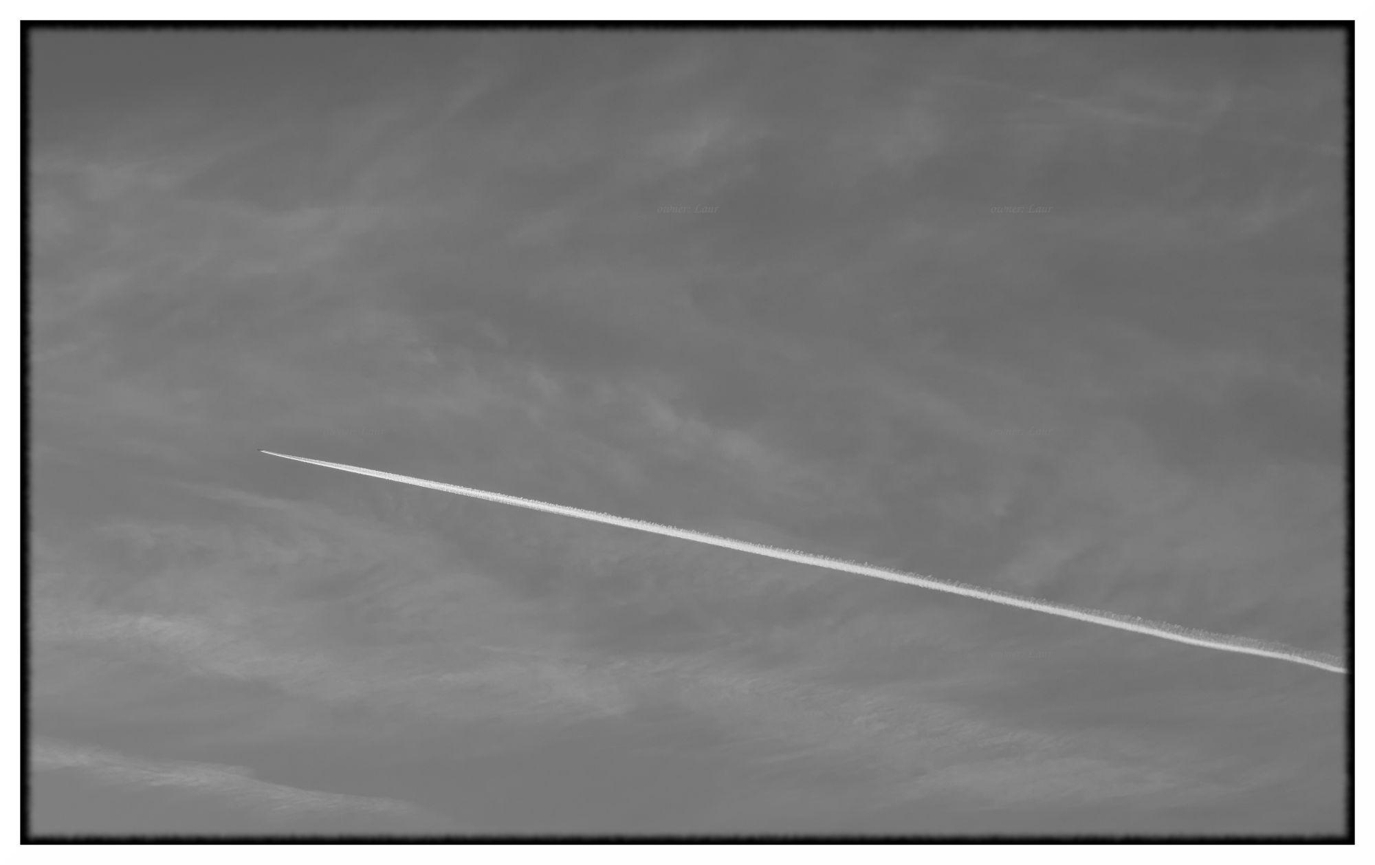 Airplane, monochrome, photo