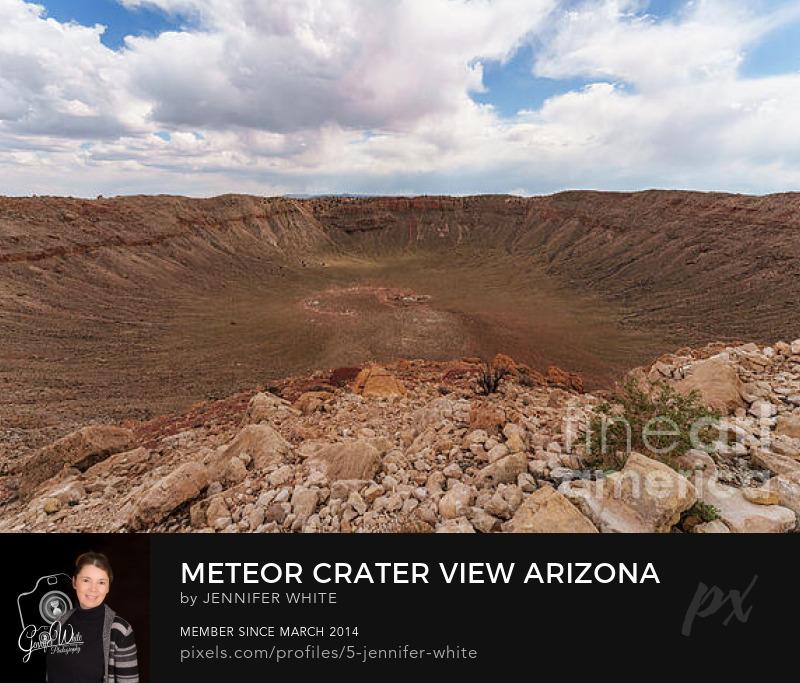 An otherworldly view from the rim of Meteor Crater near Winslow, Arizona, as clouds drift across impact site. Also known as Barringer Crater, this remarkable landmark was created by a powerful meteorite impact that dramatically reshaped the landscape.
https://5-jennifer-white.pixels.com/featured/meteor-crater-view-arizona-jennifer-white.html
#buyintoart #photography #arizona #science