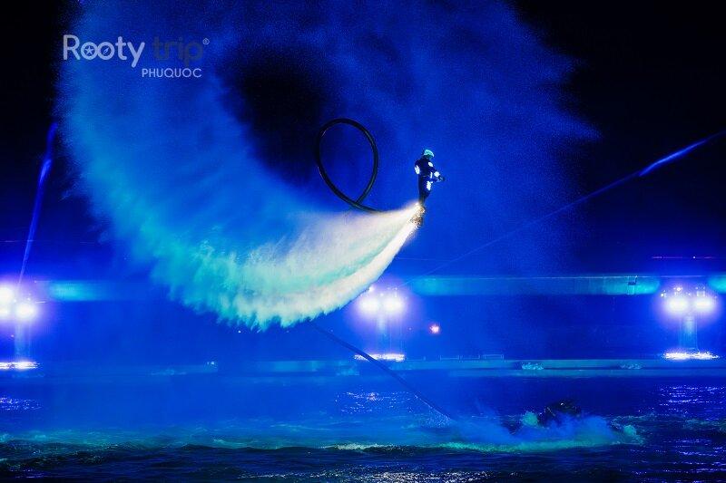 flyboard show symphony of the sea