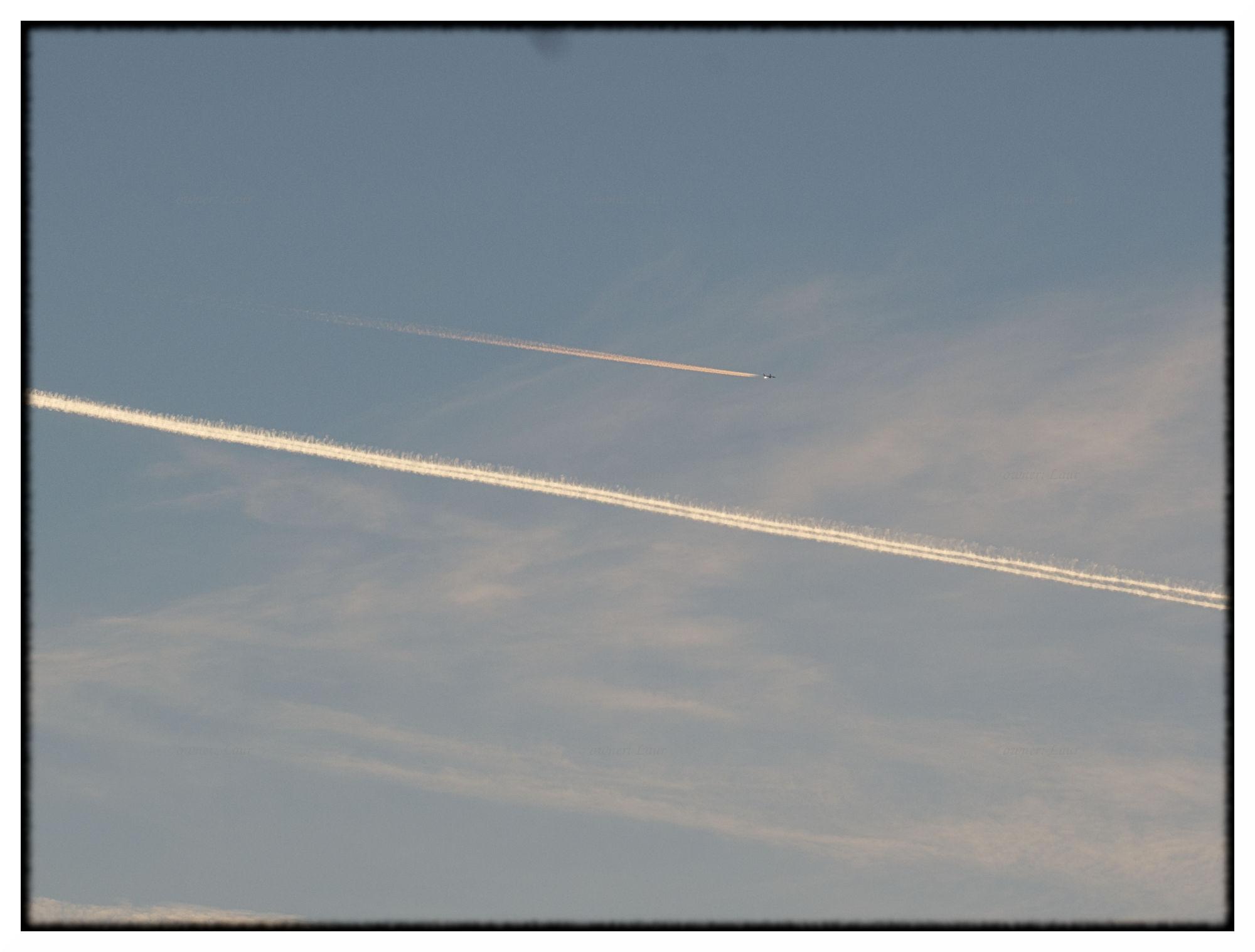 Airplane, color, photo