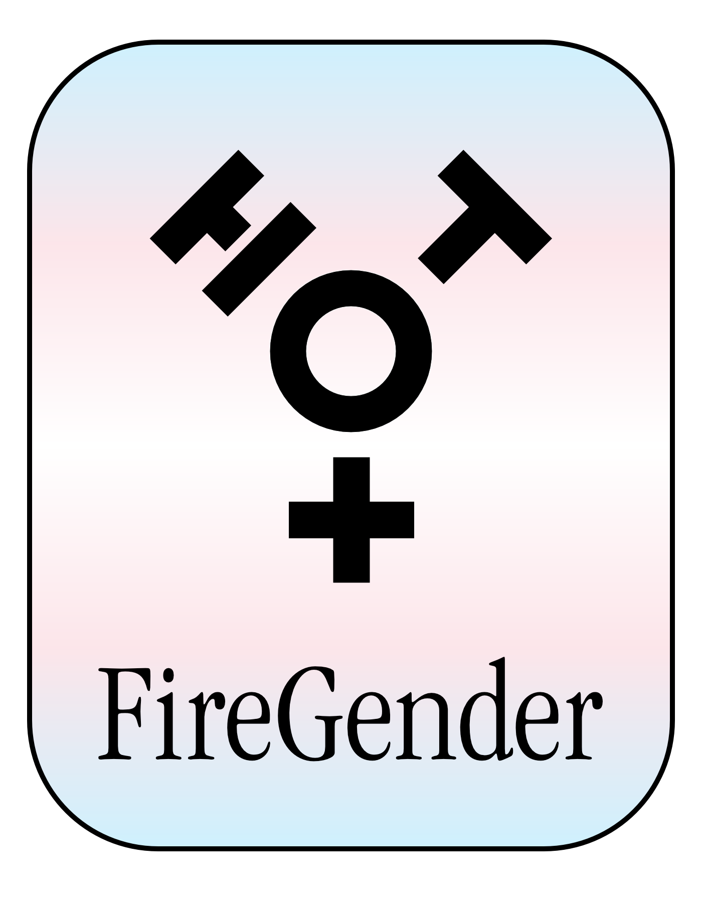 Another variant that stays closer to the FireWire logo by removing the arrows
