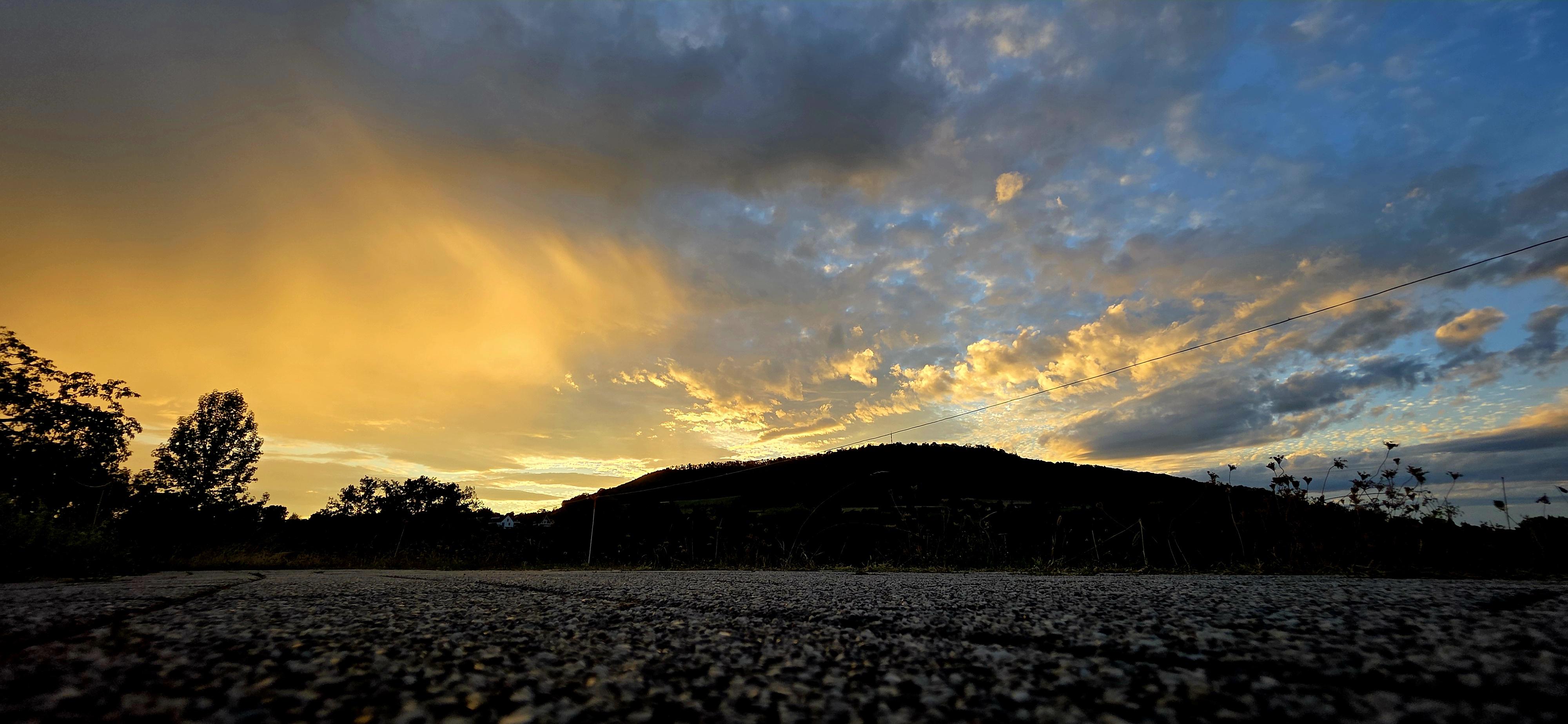Sonnenuntergang über Wittnau