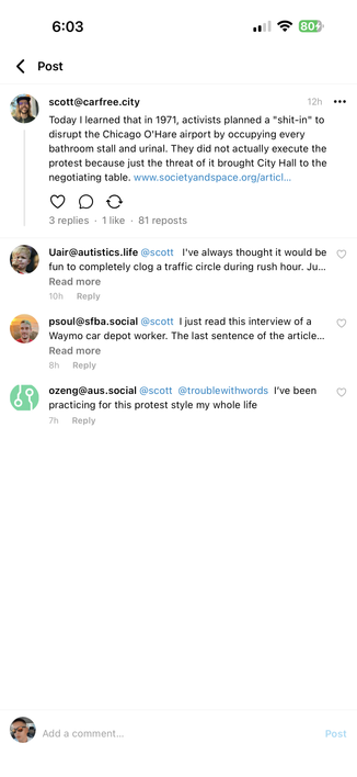 Posted media