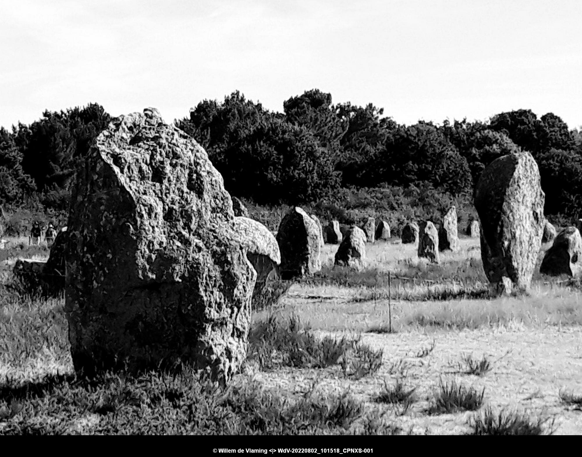 Menhirs at Carnac, Bretagne France