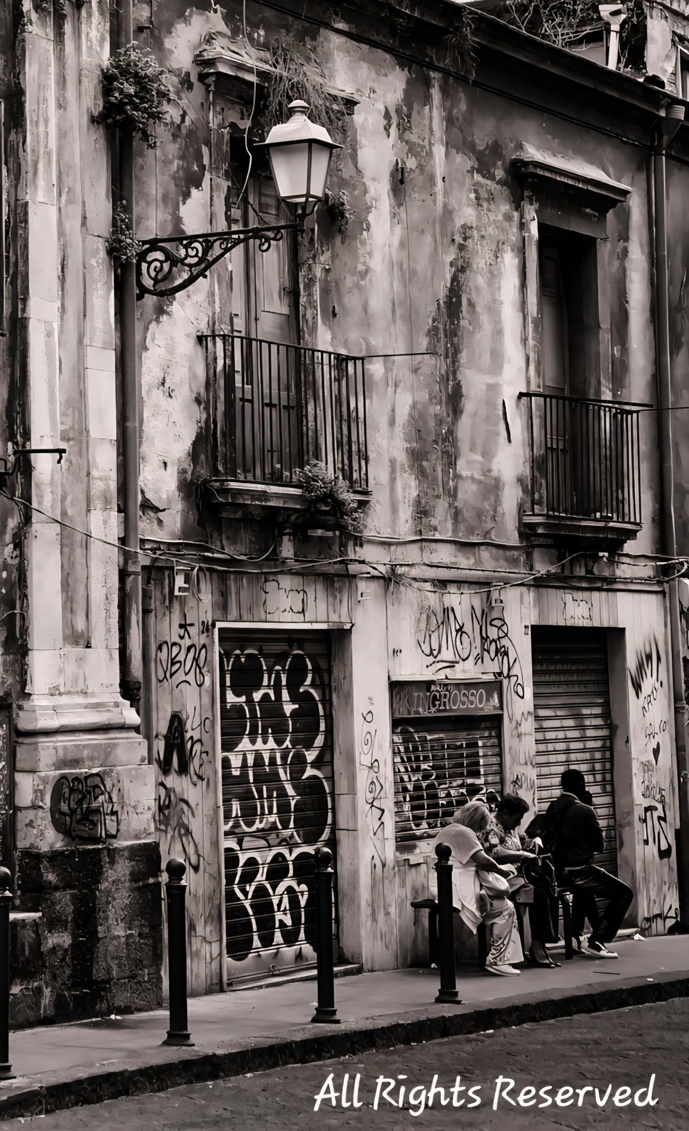 Catania appears to have been built by giants