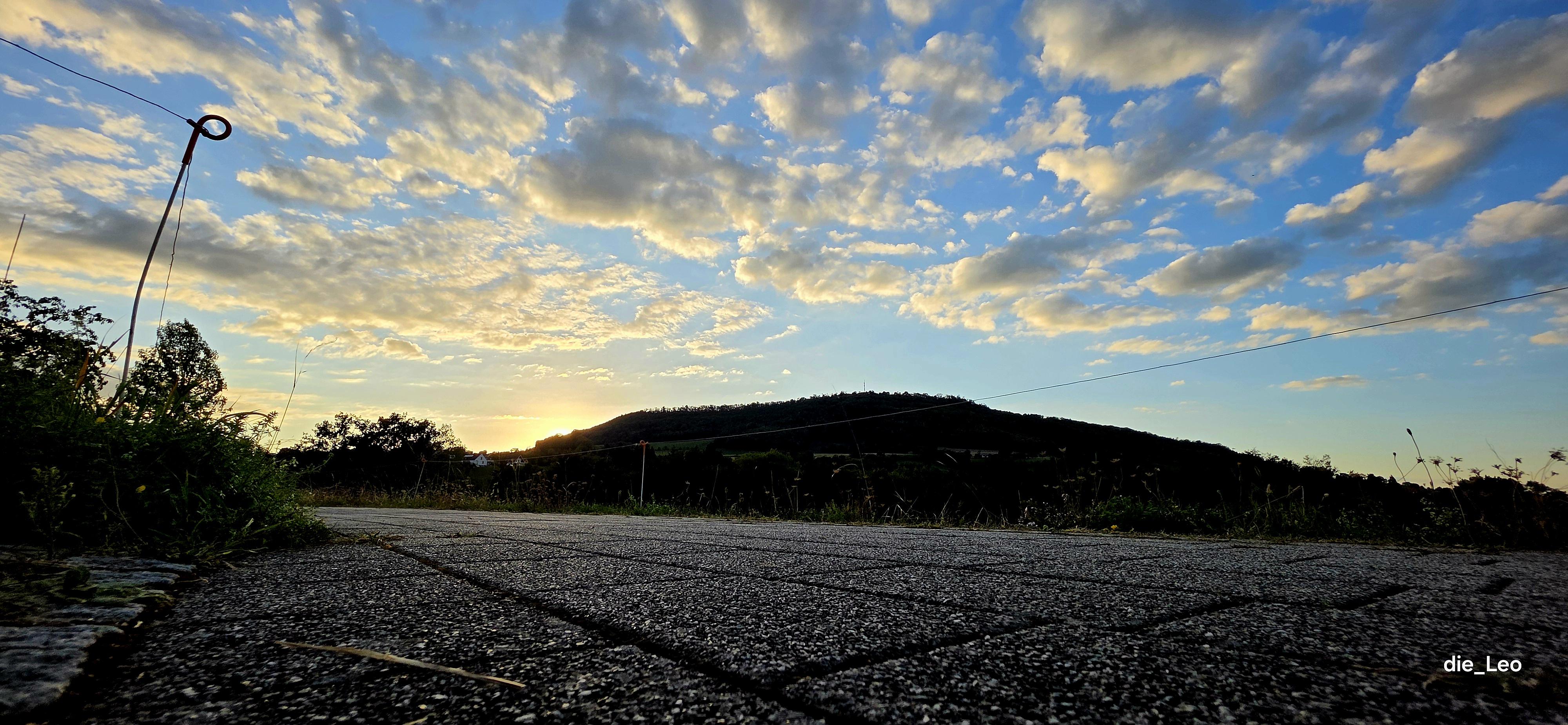 Sonnenuntergang über Wittnau