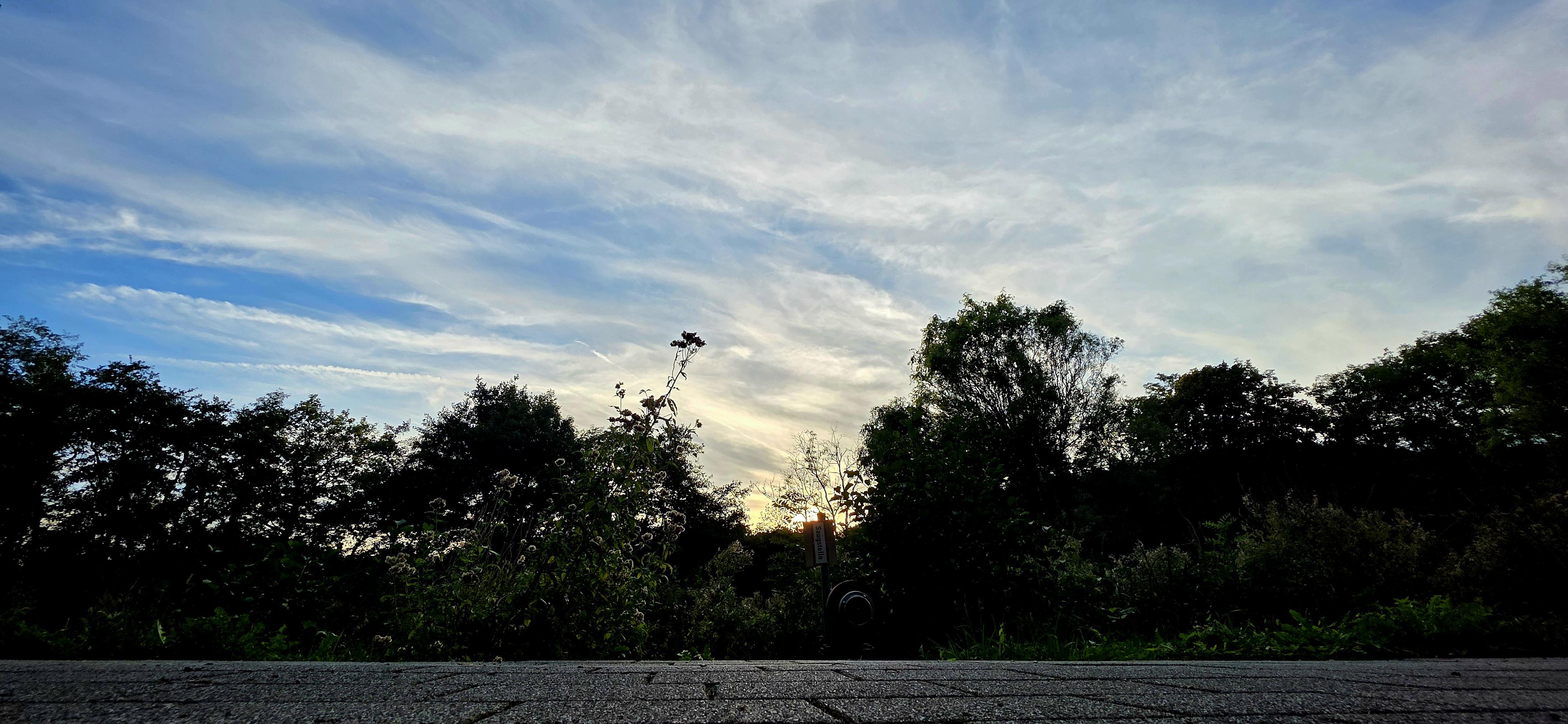Sonnenuntergang bei Wittnau