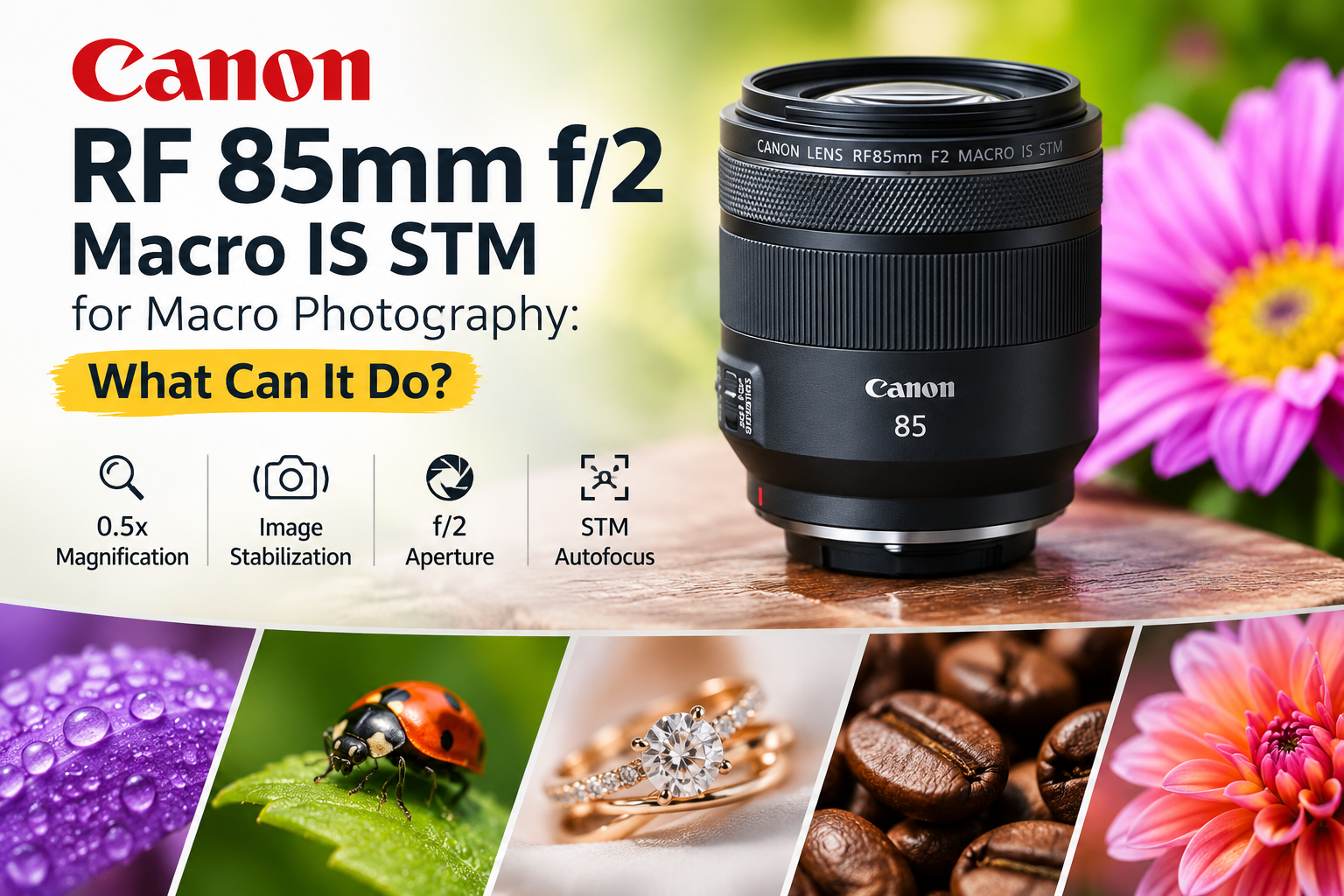 Canon RF 85mm Macro Lens Review