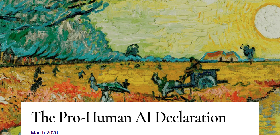 The Pro-Human AI Declaration
