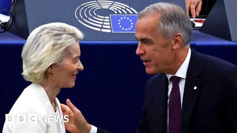 EU chief backs plan for Canada to become associate memberCanada is seeking closer ties with EU after a breakdown in relations with the US and its president Donald Trump. #News #EU #Canada #Ukraine