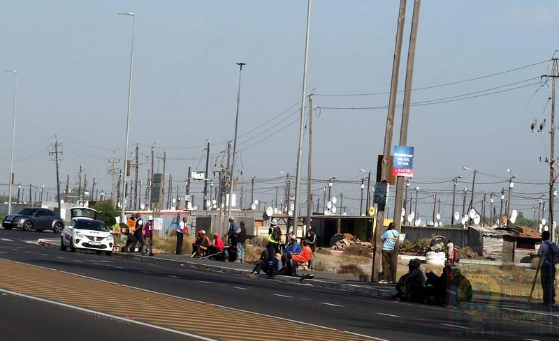 Street scene. Poverty