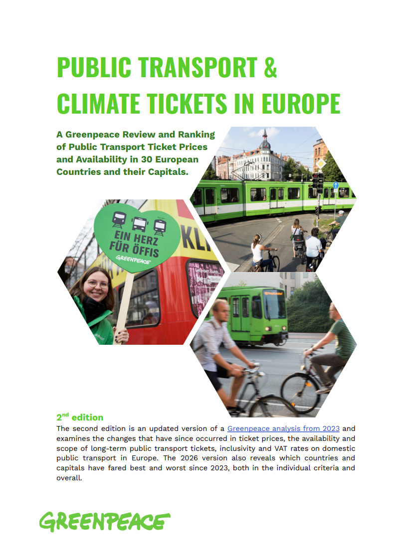 Public Transport & Climate Tickets in Europe 2026