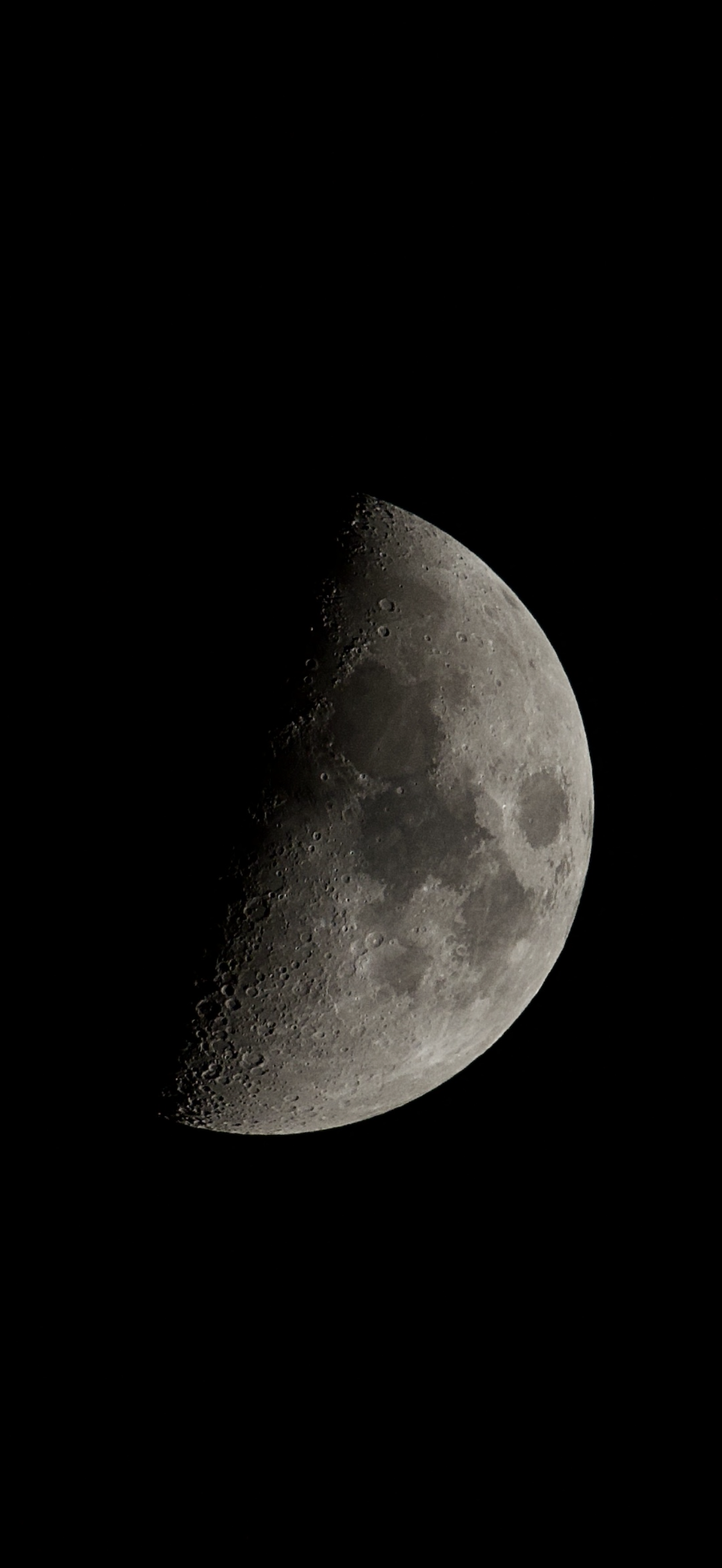 52% visible moon