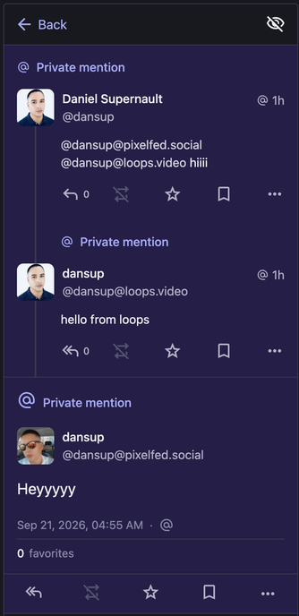 Posted media