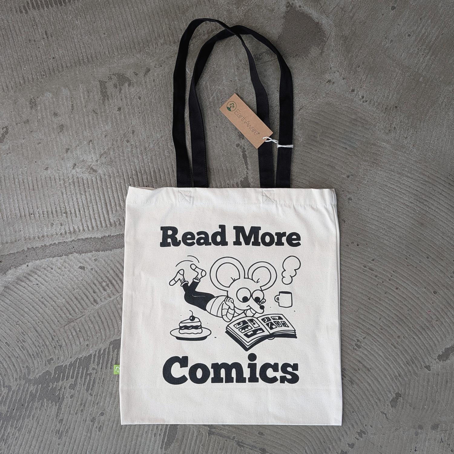 Are you a cute mouse who loves comics? Then this bag is for YOU!