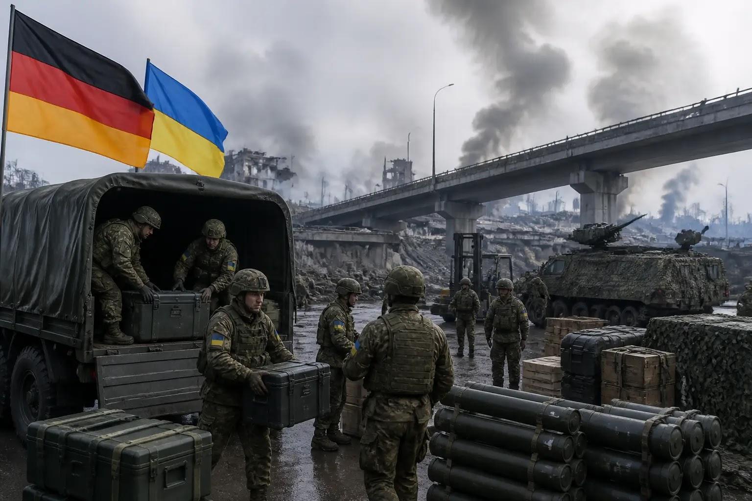 Germany pledges €1bn in military aid to Ukraine as Russia escalates attacksGerman Chancellor Friedrich Merz announced €1bn in military aid to Ukraine during a visit to Kyiv, as Russia intensifies attacks on Ukrainian infrastructure ahead of winter.Europe · Dumpling News #DumplingNews