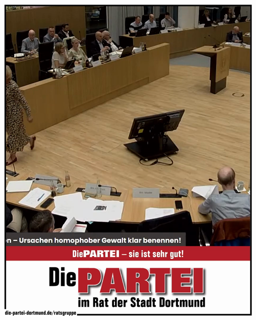 Die PARTEI im Rat Dortmund (@DieFraktionDo@mastodon.social)