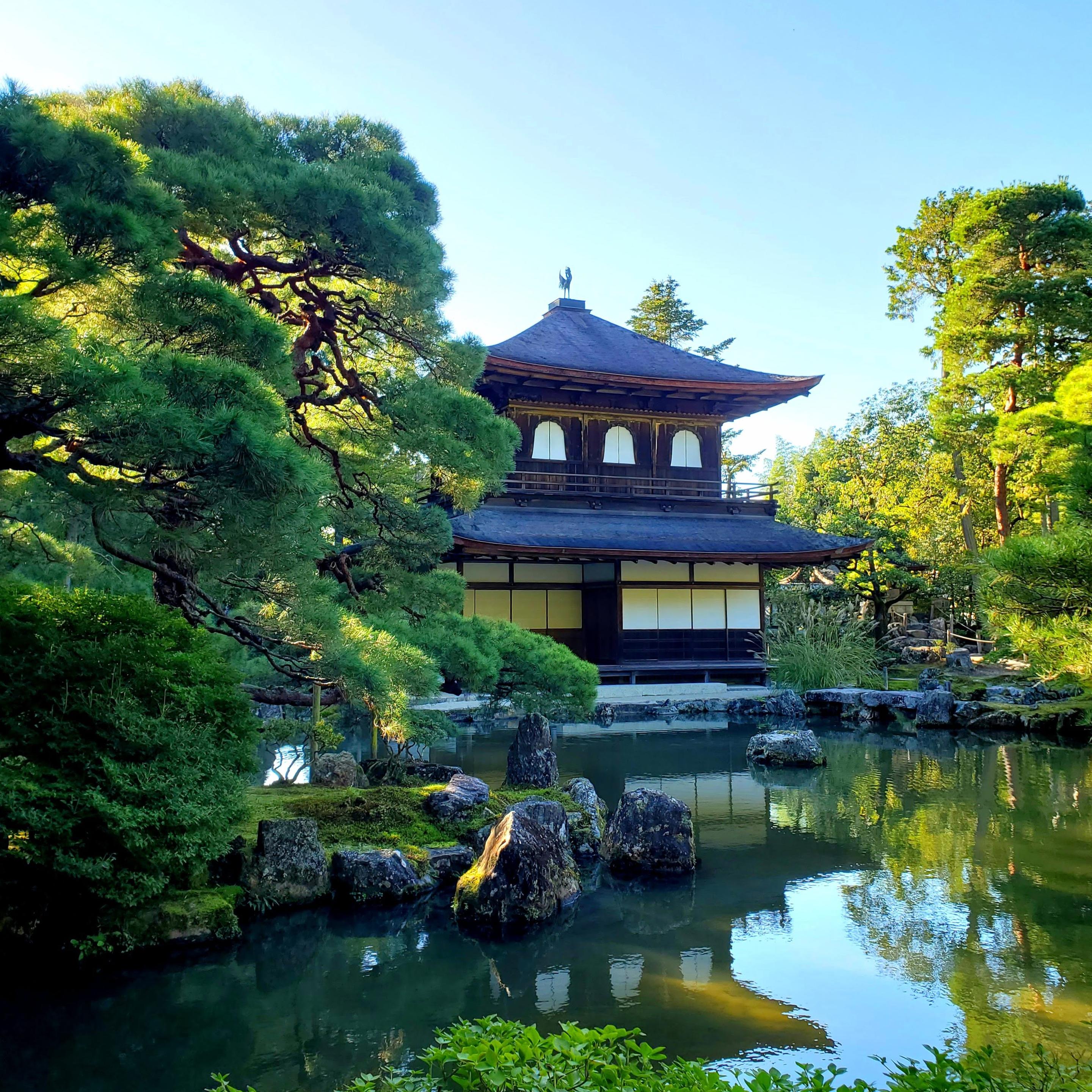 The Silver Pavilion (Kannon-do).