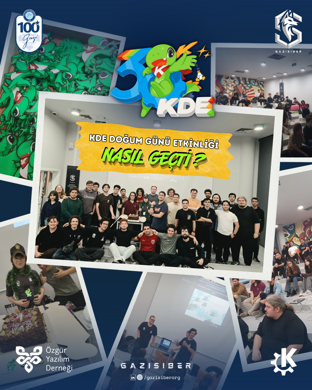 KDE Doğum Günü Etkinliği Nasıl Geçti (Etkinlikten Kareler)