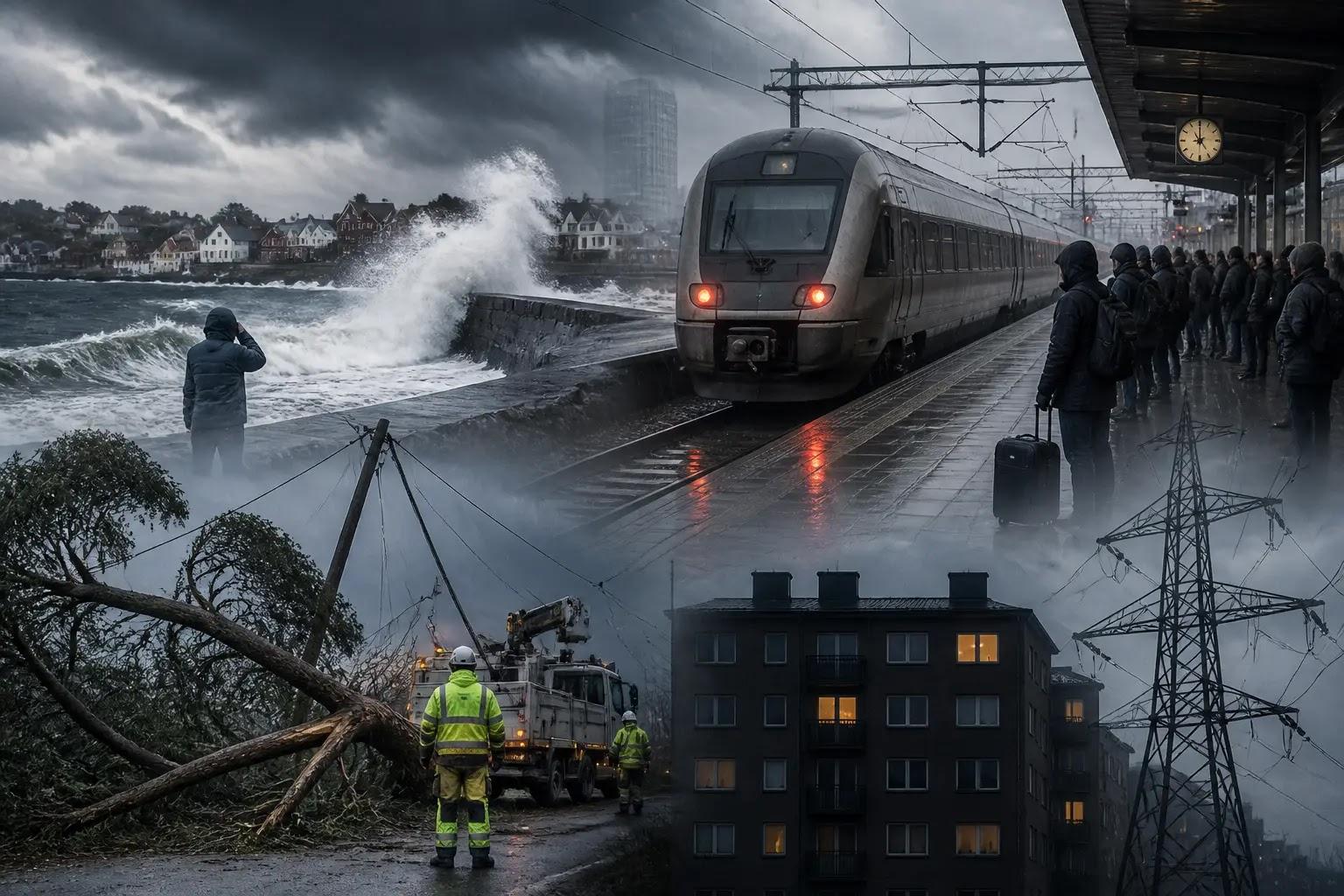 Storms disrupt northern Europe with power cuts and transport delaysStorms Austen and Boelo caused widespread disruption across northern Europe, leaving over 150,000 homes without power and disrupting transport networks from Scotland to Denmark.Europe · Dumpling News #DumplingNews