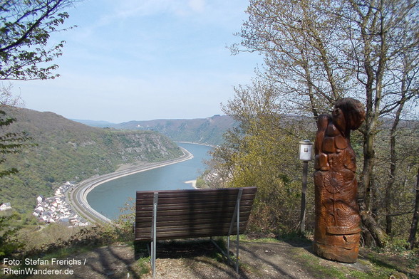 Impressionen einer Wanderung auf der Traumschleife Rheingold bei Hirzenach am Mittelrhein